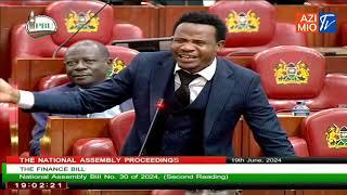 PETER SALASYA SHOCKS MPs with his Eloquence as he OOZES WISDOM in Opposing the Finance Bill 2024