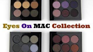 MAC Eyes On MAC Collection: Live Swatches & Review