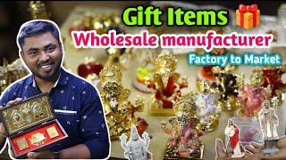 Wholesale manufacturer For Gift Items | How it's made gold & silver plated god idols