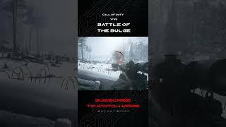 COD Sniper Kills Battle of the Bulge #shorts #short #gaming #cod #codww2 #callofdutywwll #callofduty