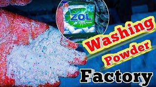 Process Of Making Washing Powder In Factory #detergent powder #mini washing powder machines