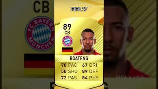 Prime boateng fifa card evoulation (fifa 11-fifa 20)