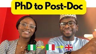 How to get a Postdoctoral role internationally | Postdoc in the UK | Postdoc path after PhD