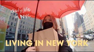 Living in NYC | Rainy Day Errands, New iMac Pro, Working From Home, GRWM