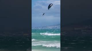 Short Lines, Big Moves: Watch @yucel_paralik Master the New PACE Kite! 🪁 #Ridecore #Kitesurfing