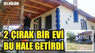 Müstakil köy evini tek başına tadilat yaptı!