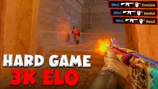 D0cC PLAYS VERY HARD GAME in 3K ELO LOBBY