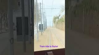 Heritage Tram - ride in Porto, Portugal 