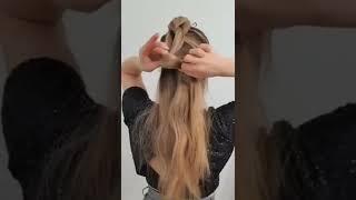 girls easy hairstyle#shorts #hairstyles