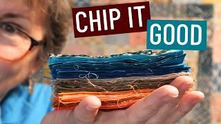 Fast & Easy Quilt - Chip It Good Stashbuster #12 - Use Up Your Scraps