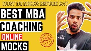 Top 3 MOCK Test series for CAT 2023 | Best MBA COACHING Mocks ?