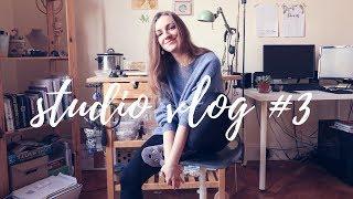 STUDIO VLOG - making jewelry, sharing studio tips + homemade pancakes. Day in the life.