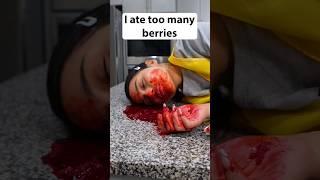 he said no more berries in the house  #lol #prank #jokes #reaction #couple