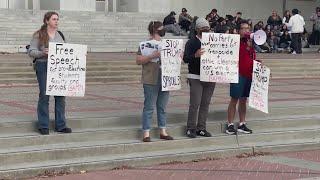 UC Berkeley students rally after presidential election