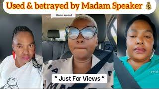 Video:Cylia xposes Madam Speaker & how she Ill treated her during Podcast shooting