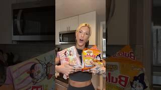 SO YUM  Have you guys tried these yet?! #RamenNoodles #BuldakRamen | Single Mom Vlogs