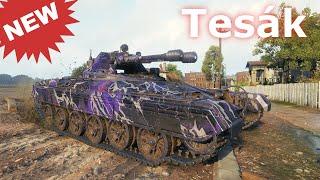 World of Tanks Tesák - Gatling Gun | NEW TANK !