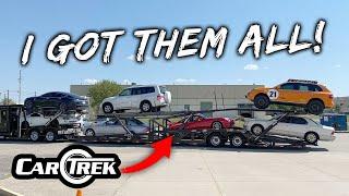 I Just Took Delivery Of ALL Of The Car Trek 6 Cars!