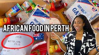 COST OF AFRICAN FOOD STUFF IN PERTH WESTERN AUSTRALIA  2025 | WHERE TO BUY AFRICAN FOOD IN PERTH