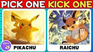 Pick One Kick One Pokemon - Generation 1 Edition - All Gen 1 Pokemon Challenge