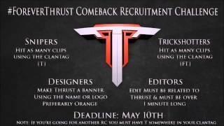 Thrust: Recruitment Challenge - #ThrustRC