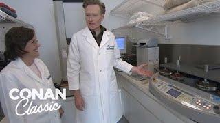 Conan Visits The "Good Housekeeping" Laboratory | Late Night with Conan O’Brien