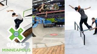 Men’s Skate Street Qualifier, Next X Skate Park & Street: FULL BROADCAST | X Games Minneapolis 2018