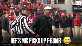 Kirby Smart Got Caught Yelling F-Bomb On Ref's Hot Mic 