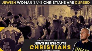 ANGRY JEWS curse Christians | CFM IL/GR Tour