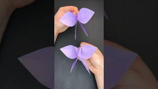 Super Easy Paper Plane  #shorts #paperflower