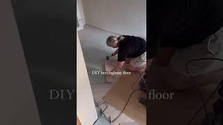 Super easy DIY wood flooring  IG east_shore_home