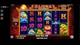 11X Win PULSZ Casino 5 Lions Megaways $0.20 Bet Sweeps Coins Slots BONUS