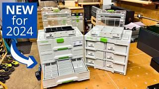 Festool's 2024 Systainer Lineup - Feeding My Addiction with the *NEW* Sortainer and Systainer Rack