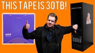 THIS $130 TAPE CAN HOLD 30TB!