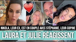 NIKOLA AMOUREUX DE STÉPHANIE CLERBOIS, SES EX LAURA LEMPIKA ET JULIE RICCI RÉAGISSENT ️