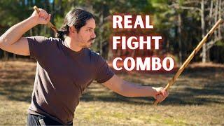 Double Sticks Combo for REAL Fights!