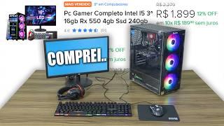 COMPREI O FAMOSO PC GAMER COMPLETO POR 1.899 REAIS DO MERCADO LIVRE