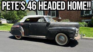 Pete Picked Up His 46, BIg Trailer Load Of Parts, And Mill Updates!!