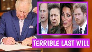 CONFUSION IN THE ROYAL HOUSE! Buckingham Palace Trembles As Charles Reads Out Late Queen's LAST Will