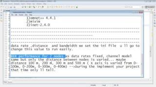 IEEE 802 15 4A UWB PHYSICAL LAYER WSN omnet projects