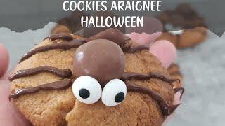 RECETTE : Cookies Araignée  Halloween  aux Maltesers **LACHOUFAMILY**