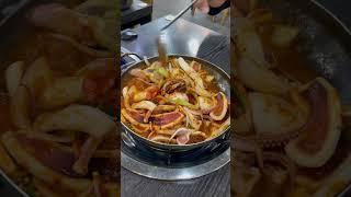 황성얼큰오징어찌개 인천맛집 오징어볶음