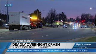 1 dead after N. Charlotte crash with box truck: CMPD