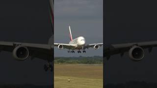 ️ Stunning Emirates A380 Arrival 