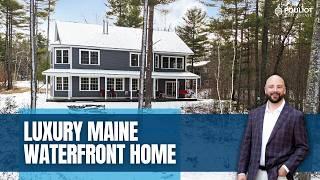 Luxury Maine Waterfront Home | Central Maine Lakefront Living | Maine Real Estate