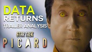 PICARD TRAILER, Seven of Nine, DATA and The Borg? - Star Trek Trailer Analysis