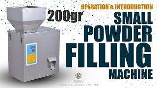 Powder filling machine 200gr | Easy operation high accuracy powder filling machine | How to run