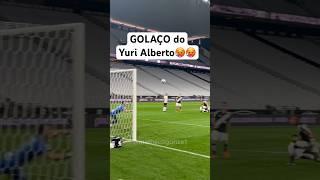 que GOLAÇO do Yuri Alberto ️ #shortsfutebol #corinthians