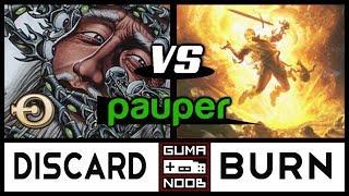 MONO BLACK DISCARD vs BURN (Pauper)