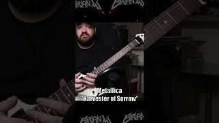 Breaking Down Metallica’s Groove in ‘Harvester of Sorrow’ #shorts #metallica #metal #guitar